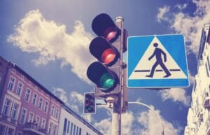 gazelka warszawa, sygnalizacja świetlna